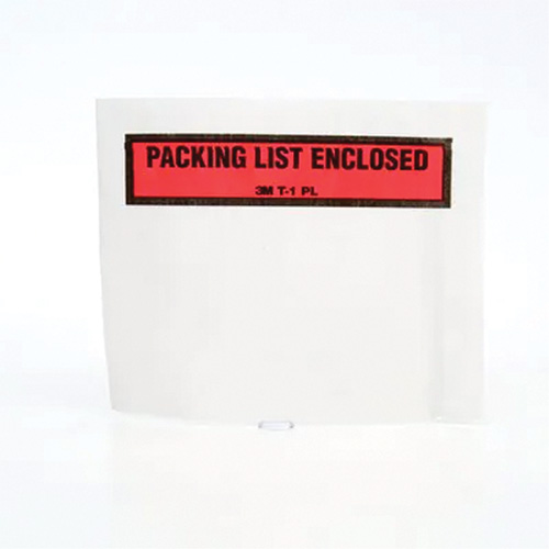 Packing List Envelope, 5-1/2" L x 4-1/2" W, Endloading Style M & M Nord Ouest Inc