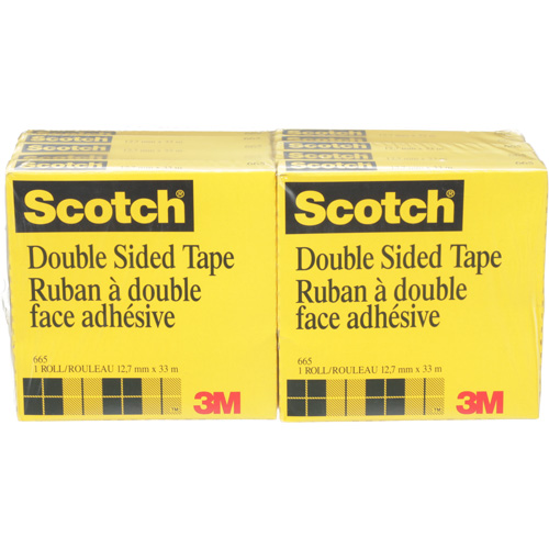 Ruban adh&eacute;sif scotch double face 665,12 mm x 33 m M & M Nord Ouest Inc