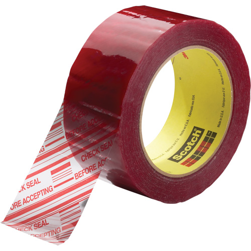 Scotch&reg; Security Message Box Sealing Tape 3779, Acrylic Adhesive, 1.8 mils, 48 mm (2") x 100 m (328') M & M Nord Ouest Inc