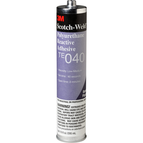 Adh&eacute;sif PUR Scotch-Weld, 10 oz, Cartouche, Transparent M & M Nord Ouest Inc