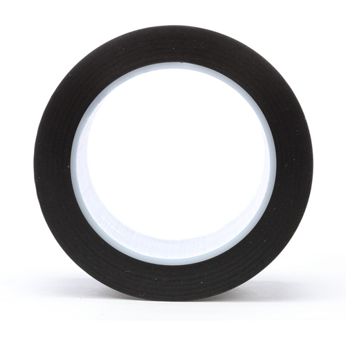 Ruban en vinyle 471, 50,8 mm (2") la x 32,9 m (108') lo, 5,2 mils, Noir M & M Nord Ouest Inc