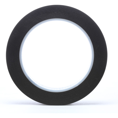 Ruban en vinyle 471, 19 mm (3/4") la x 32,9 m (108') lo, 5,2 mils, Noir M & M Nord Ouest Inc