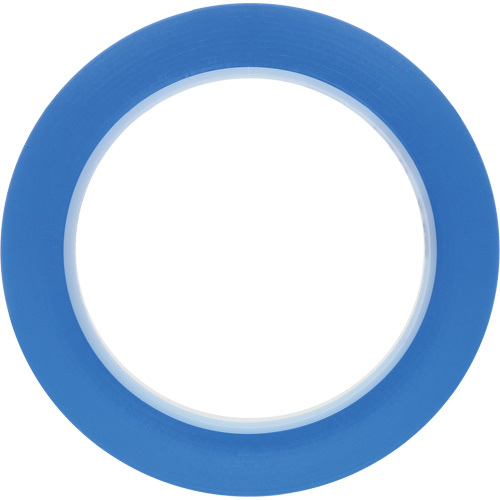 471 Vinyl Tape, 6 mm (1/4") W x 32.9 m (108') L, 5.2 mils, Blue M & M Nord Ouest Inc