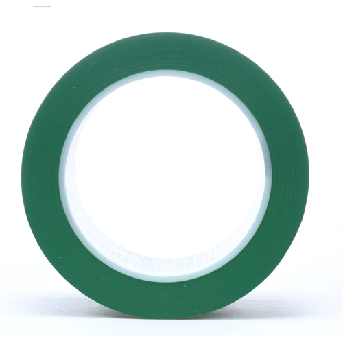 Ruban en vinyle 471, 50,8 mm (2") la x 32,9 m (108') lo, 5,2 mils, Vert M & M Nord Ouest Inc
