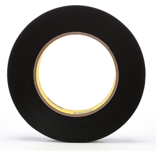 472 Vinyl Tape, 25.4 mm (1") W x 32.9 m (108') L, 10.4 mils, Black M & M Nord Ouest Inc