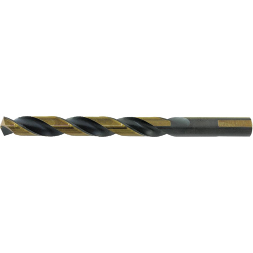 Jet-Kut&reg; Black & Gold Premium M2 Prentice Drill Bit, 9/16", High Speed Steel, 135° Point M & M Nord Ouest Inc