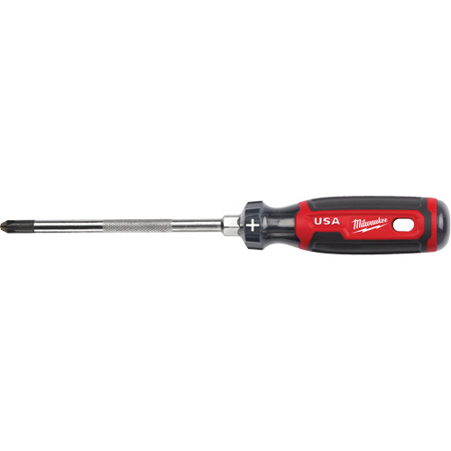 Tournevis Phillips, Tige de #3, Ronde, 279 mm lo, Prise en Coussin&eacute;e M & M Nord Ouest Inc