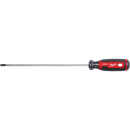 Tournevis d&eacute;b&eacute;niste, Tige de 3/16", Ronde, 279 mm lo, Prise en Coussin&eacute;e M & M Nord Ouest Inc