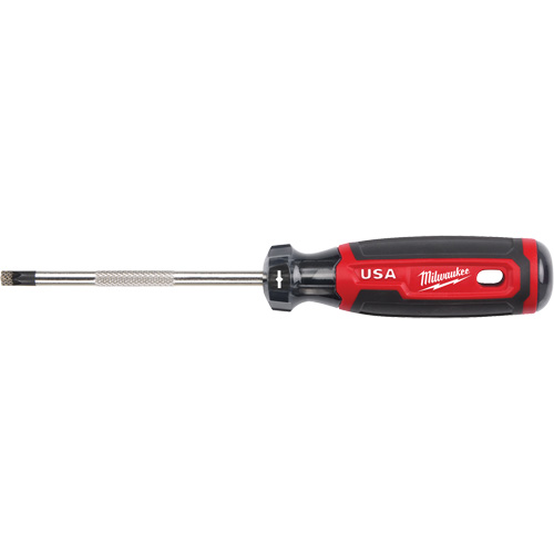 Tournevis ECX, Tige de #2, Ronde, 211 mm lo, Prise en Coussin&eacute;e M & M Nord Ouest Inc