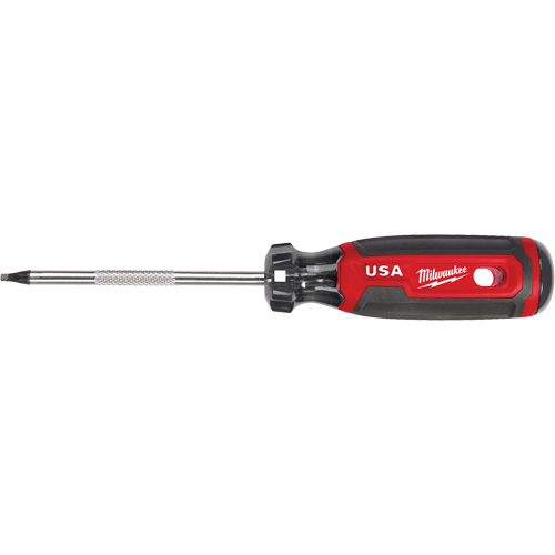Square Screwdriver, #2 Tip, Round, 211 mm L, Cushion Grip Handle M & M Nord Ouest Inc