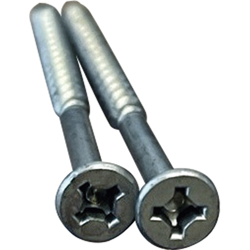 Phillips/Square Particle Board Screw, #8 x 3" L, Plain M & M Nord Ouest Inc