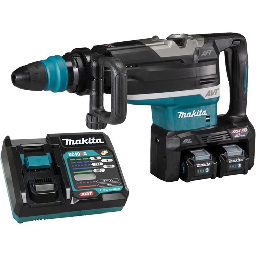 XGT Brushless Cordless SDS-Max Rotary Hammer, 80 V, 2", 16 ft-lbs, 150-310 RPM M & M Nord Ouest Inc