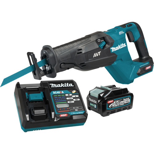 Scie alternative sans fil avec moteur sans balai XGT, 40 V, Lithium-ion Bloc-pile, 0-3000 coups/min M & M Nord Ouest Inc