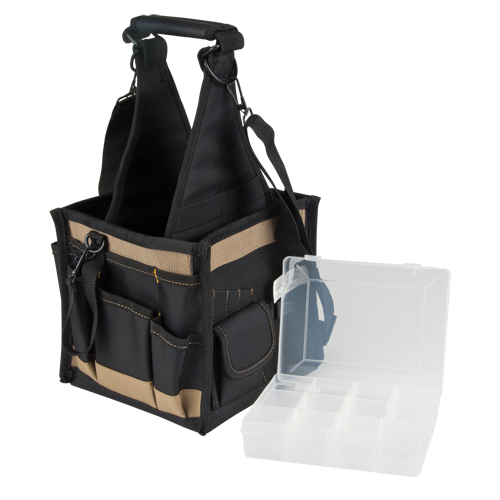 Porte-outils, Toile, 25 pochettes, Noir M & M Nord Ouest Inc