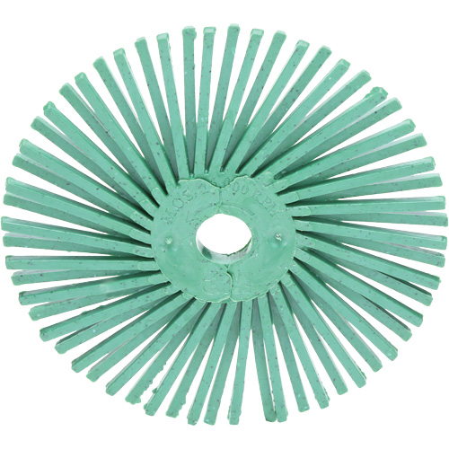 Scotch-Brite Radial Bristle Discs, Ceramic, 50 Grit, 3" Dia. M & M Nord Ouest Inc