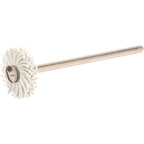 Scotch-Brite Radial Bristle Discs, 120X Grit, 9/16" Dia. M & M Nord Ouest Inc