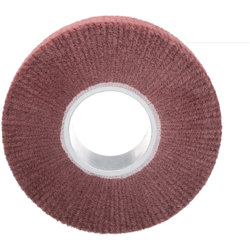 Scotch-Brite Finishing Flap Brush, Aluminum Oxide, Very Fine Grit, 8" x 2" x 3" M & M Nord Ouest Inc