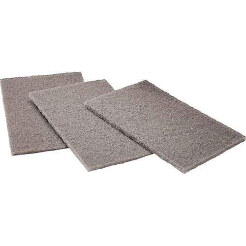 Scotch-Brite Hand Pads, Silicon Carbide, 6" x 9", Medium Grit M & M Nord Ouest Inc