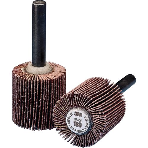 Meule &agrave; lamelles &agrave; usage g&eacute;n&eacute;ral, Oxyde d'aluminium, Grain 60, 1" x 1" x 1/4" M & M Nord Ouest Inc