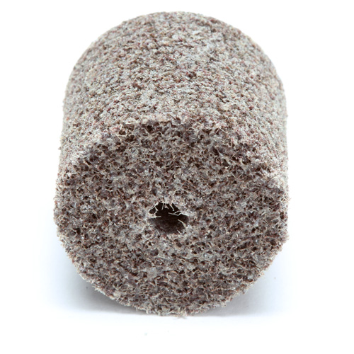 Scotch-Brite Cut & Polish Unitized Wheel, 1" x 1", 3/16"-7 Arbor, Medium Grit, Aluminum Oxide M & M Nord Ouest Inc