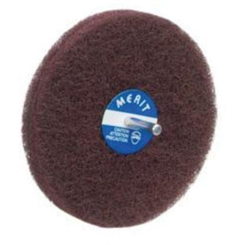 Disques non tiss&eacute;s Abrasotex, 5" dia., Grain Moyen, Oxyde d'aluminium M & M Nord Ouest Inc