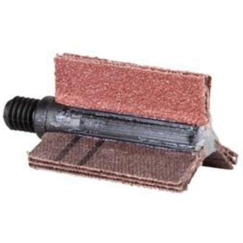 Plain Flap B-410 Bore Polisher, Aluminum Oxide, 240 Grit, 2-1/2" x 1-1/2" x M & M Nord Ouest Inc