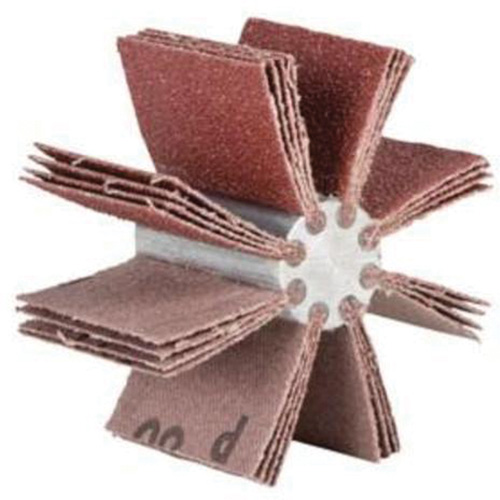 Outil de polissage d'al&eacute;sage &agrave; lamelles ordinaires B-815, Oxyde d'aluminium, Grain 120, 3-3/4" x 1-1/2" x M & M Nord Ouest Inc