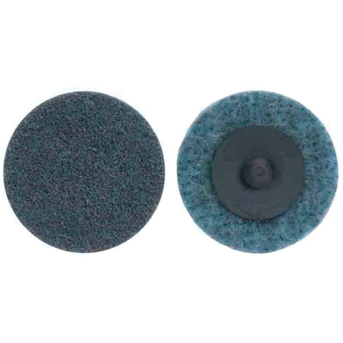 Disque de pr&eacute;paration de surface &agrave; remplacement rapide, 4" dia., Grain Tr&egrave;s fin, Oxyde d'aluminium M & M Nord Ouest Inc