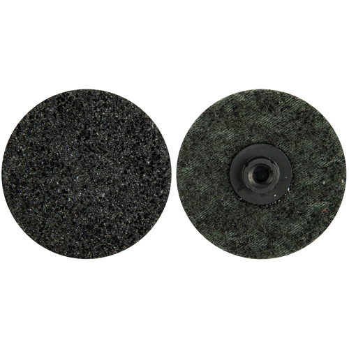Disques non tiss&eacute;s &agrave; changement rapide, 2" dia., Grain Extra grossier, Oxyde d'aluminium M & M Nord Ouest Inc