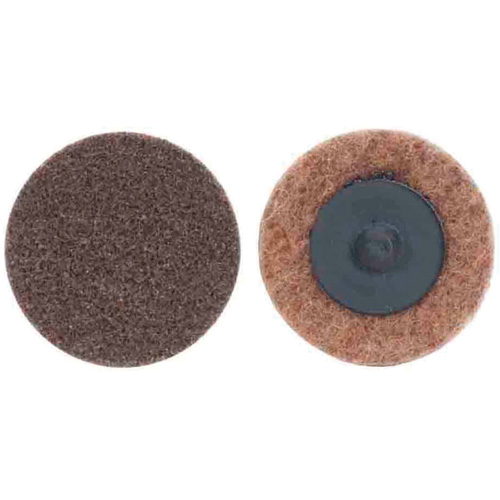 Disques non tiss&eacute;s &agrave; changement rapide, 3" dia., Grain Extra grossier, Oxyde d'aluminium M & M Nord Ouest Inc
