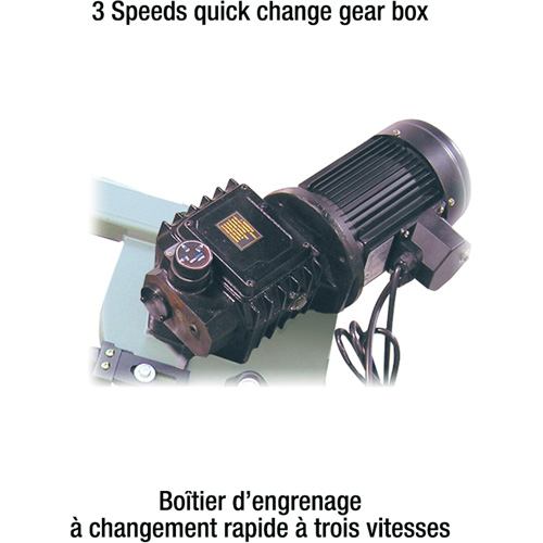 Scies &agrave; ruban pour le m&eacute;tal avec Geardrive, Horizontal/Vertical, Capacit&eacute; de coupe Rond 7" et 7" x 12" rectangulaire M & M Nord Ouest Inc