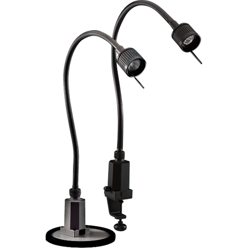 Lampes de travail Sunnex - S&eacute;rie halog&egrave;ne 20 W, 20 W, Halog&egrave;ne, Col 27", Noir M & M Nord Ouest Inc