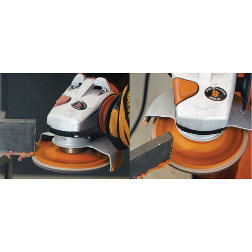 Enduro-Flex Flap Disc, 4-1/2" x 5/8"-11, Type 27, 40 Grit, Zirconia Alumina M & M Nord Ouest Inc