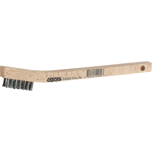 Petites brosses de nettoyage, Acier, 3 x 7 rangs de fils, Longueur 7-3/4" M & M Nord Ouest Inc