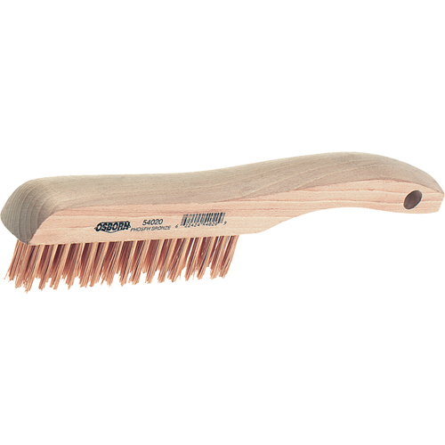Brosse &agrave; manche en patin, Acier, 4" X 16" rangs de fils, Longueur 10" M & M Nord Ouest Inc