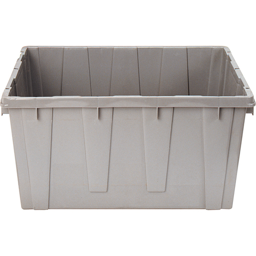 Nesting Container, 21.1" W x 17.7" D x 12" H, Grey M & M Nord Ouest Inc