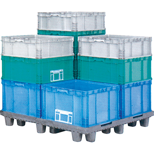 StakPak Plus 4845 System Containers, 15" W x 12" D x 7.5" H, Royal Blue M & M Nord Ouest Inc