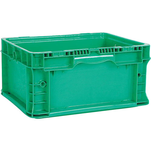 Syst&egrave;me de contenants d'exp&eacute;dition 4845 de StakPak Plus, 15" la x 12" p x 7,5" h, Vert moyen M & M Nord Ouest Inc