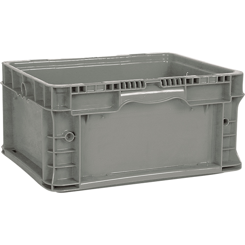 StakPak Plus 4845 System Containers, 15" W x 12" D x 7.5" H, Grey M & M Nord Ouest Inc