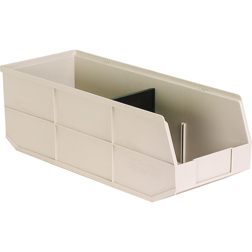 Akro-Bin de la S&eacute;rie 1800, 8-1/4" la, 7" h x 20-1/2" p, Beige M & M Nord Ouest Inc
