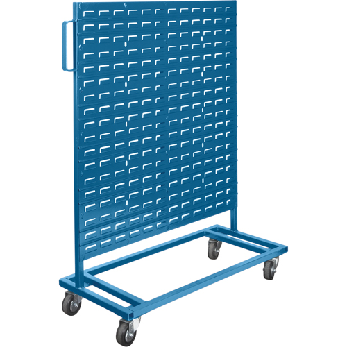 Supports mobiles pour contenants - &agrave; un c&ocirc;t&eacute;, &agrave; un c&ocirc;t&eacute;, 36" la x 16" p x 46-1/2" h M & M Nord Ouest Inc