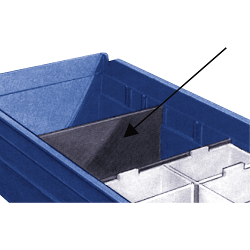 Bacs de rangement pour tablettes - Diviseurs M & M Nord Ouest Inc