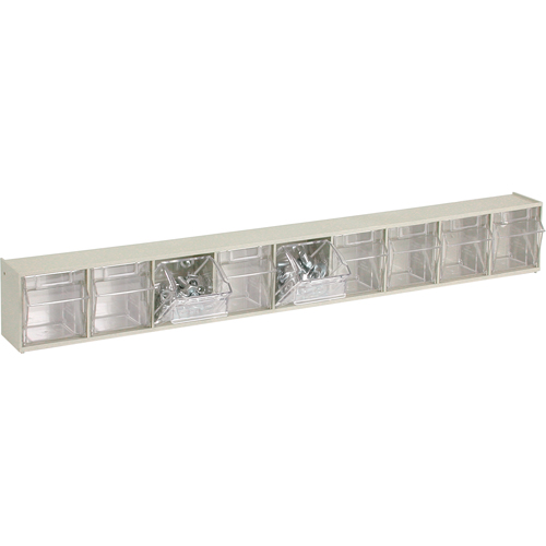 Syst&egrave;me de casiers modulaires Tip-Out, 23-5/8" la x 2-1/2" p x 3-1/8" h, 9 tiroirs M & M Nord Ouest Inc
