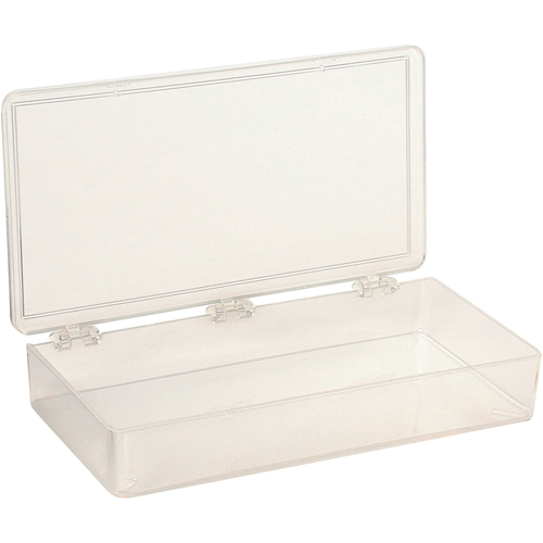 Boîte &agrave; compartiments K-Resin, Plastique, 4" la x 8" p, 1-3/16" h, Transparent M & M Nord Ouest Inc