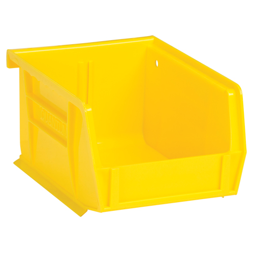 Ultra Stack & Hang Bin, 4-1/8" W x 3" H x 5-3/8" D, Yellow M & M Nord Ouest Inc