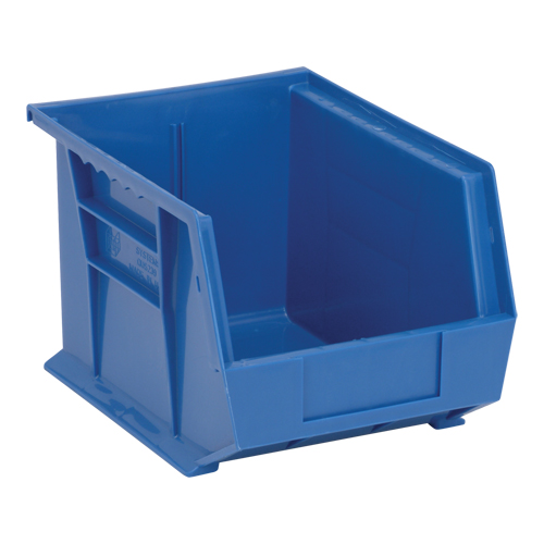 Ultra Stack & Hang Bin, 8-1/4" W x 7" H x 10-3/4" D, Blue M & M Nord Ouest Inc