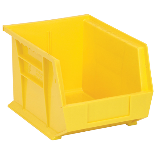 Bacs ultra empilable & suspendable, 8-1/4" la, 7" h x 10-3/4" p, Jaune M & M Nord Ouest Inc