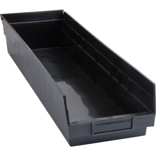 Recycled Shelf Bins, 6-5/8" W x 23-5/8" D x 4" H, 50 lbs. Capacity M & M Nord Ouest Inc