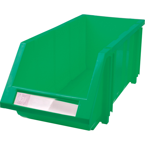 Stack & Hang Bin, 7-7/8" W x 7" H x 17-11/16" D, Green M & M Nord Ouest Inc