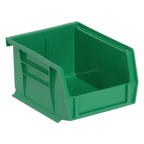 Bacs ultra empilable & suspendable, 4-1/8" la, 3" h x 5-3/8" p, Vert M & M Nord Ouest Inc